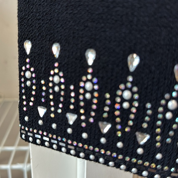 St. John Evening SUIT Two piece /Jacket Crystals Sequins. - Picture 4 of 12